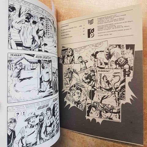 UN PELLEROSSA CHIAMATO CICO FUMETTO COMICO WESTERN BONELLI ZAGOR 1981 DAIM PRESS