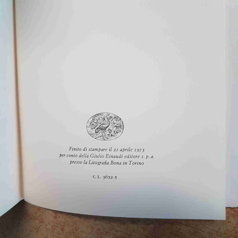 MARIO LA CAVA - UNA STORIA D'AMORE - EINAUDI - PRIMA EDIZIONE 1973 I CORALLI