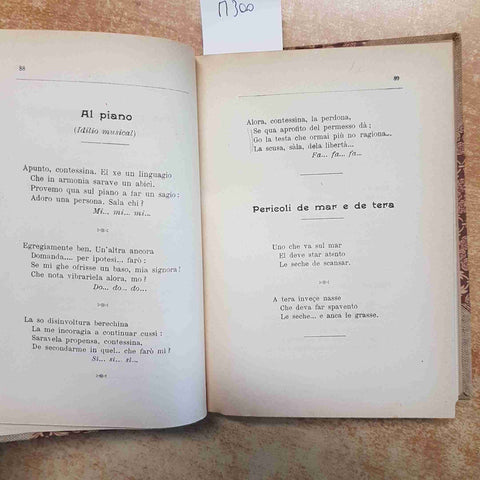 SALATA E RUCOLA NANDO + BORDIZANDO SPINACARPIO MOLENA POESIE DIALETTO VENEZIANO