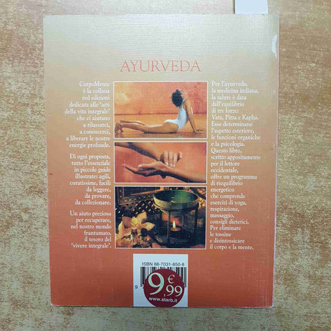 AYURVEDA LA SCIENZA DELLA VITA GUIDA PRATICA BENESSERE YOGA 2002 SCHUTT - RED