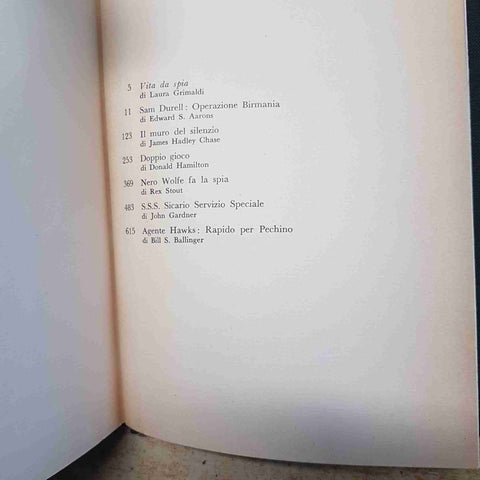 FINO ALL'ULTIMA SPIA IL MEGLIO DELLO SPIONAGGIO INTERNAZIONALE 1970 MONDADORI