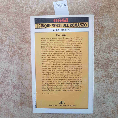 PAOLO VILLAGGIO - FANTOZZI - EDIZIONE SPECIALE OGGI BUR RIZZOLI 1984 romanzo
