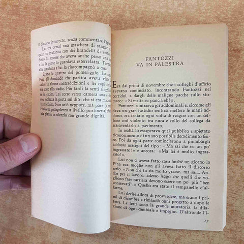 PAOLO VILLAGGIO - FANTOZZI - EDIZIONE SPECIALE OGGI BUR RIZZOLI 1984 romanzo