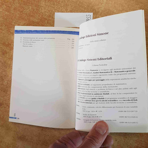 ESERCIZI SVOLTI DI ANALISI MATEMATICA IN TASCA EDIZIONI SIMONE AREA TECNICO