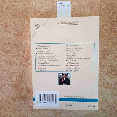 SINTESI DI LETTERATURA ITALIANA II DAL CINQUECENTO AL SETTECENTO Bruni Domenico