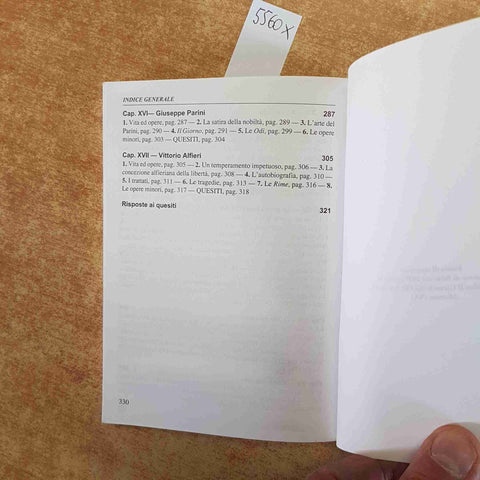 SINTESI DI LETTERATURA ITALIANA II DAL CINQUECENTO AL SETTECENTO Bruni Domenico