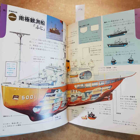 GAKKEN NORIMONO NO ZUKAI ENCICLOPEDIA GIAPPONESE MEZZI TRASPORTO