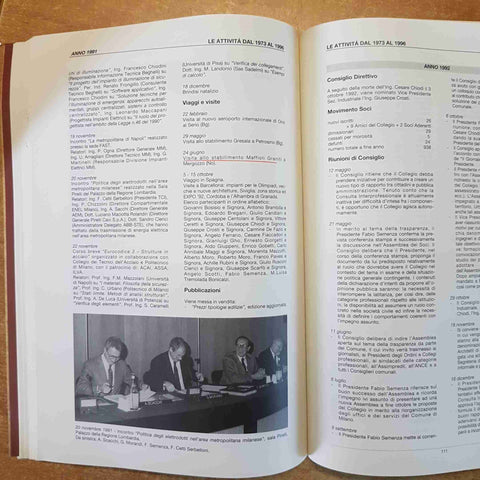 COLLEGIO DEGLI INGEGNERI E ARCHITETTI DI MILANO 1563-1996 STORIA ED ELENCO SOCI