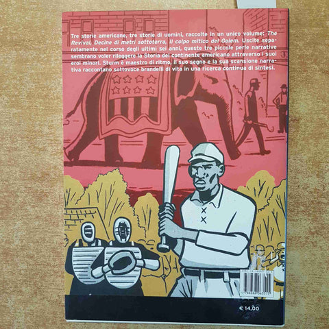 AMERICANA JAMES STURM GRAPHIC NOVEL FUMETTO COCONINO PRESS RACCOLTA 2002 FUMETTO