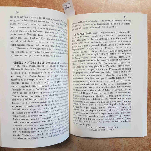 NOVARESI ILLUSTRI DEL '700 E DELL'800 STORIA NOVARA PIEMONTE - GIOVANNI FINAZZI