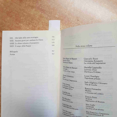 GIOVANNI XXIII IL PAPA DEL CONCILIO - PETER HEBBLETHWAITE 1989 RUSCONI 1°EDIZ.