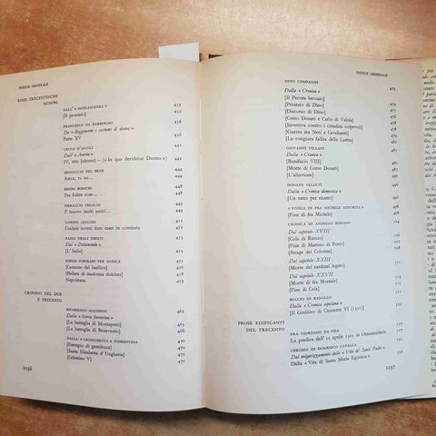 LETTERATURA ITALIANA DELLE ORIGINI - GIANFRANCO CONTINI 1982 SANSONI