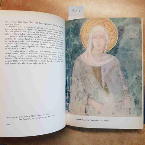 I SANTI DEL GIORNO - PIERO BARGELLINI - VALLECCHI EDITORE ILLUSTRATO 1958