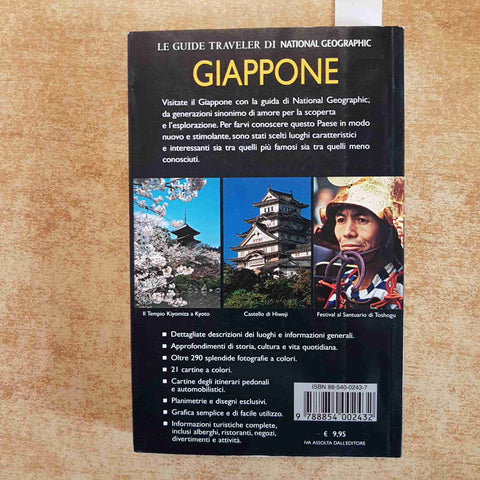 GIAPPONE NATIONAL GEOGRAPHIC TRAVELER GUIDA COMPLETA ILLUSTRATA 2010 VIAGGIO