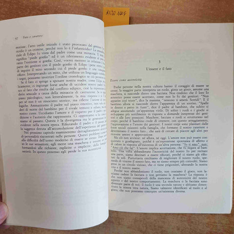PAURA DI VIVERE - ALEXANDER LOWEN - PSICHE E COSCIENZA NEVROSI - ASTROLABIO 1982