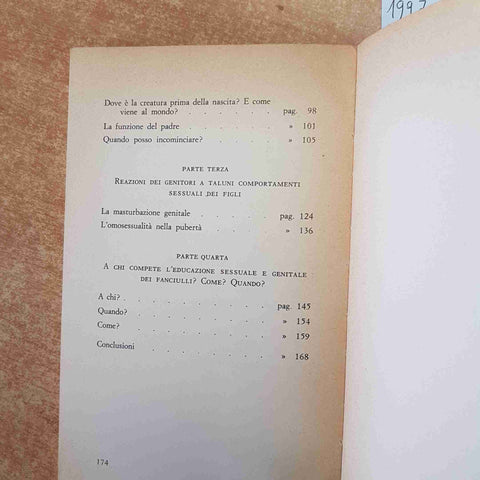 PER UNA AUTENTICA EDUCAZIONE SESSUALE PAUL LE MOAL PEDAGOGIA 1965 LA SCUOLA