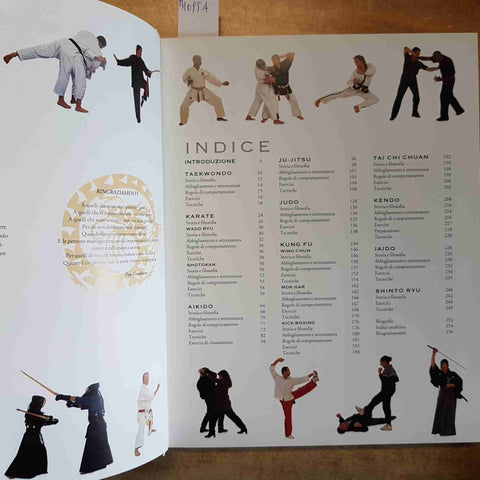 ENCICLOPEDIA DELLE ARTI MARZIALI TAEKWONDO KARATE JUDO KUNG FU 2012 DIX GOODMAN