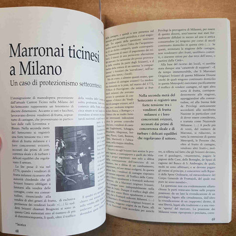 ARTE STORIA SVIZZERI A MILANO TICINO DUOMO BRERA SCALA RIVISTA N°22/2004