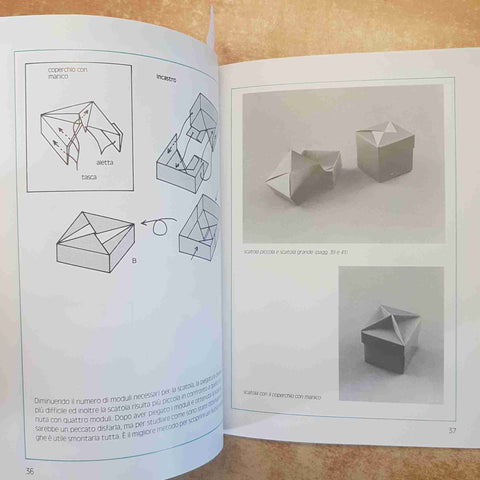 ORIGAMI MODULARE COME REALIZZARE SOLIDI GEOMETRICI 1990 TOMOKO FUSE, IL CASTELLO