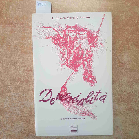 DEMONIALITA' OVVERO INCUBI E SUCCUBI 1988 D'AMENO FIUME AZZURRO diavolo demonio