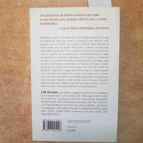 FIGLIE DELL'ISLAM LA RIVOLUZIONE DELLE DONNE MUSULMANE LILLI GRUBER BUR RIZZOLI