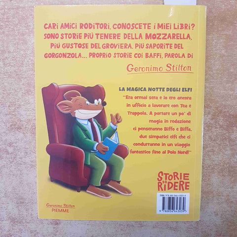 LA MAGICA NOTTE DEGLI ELFI GERONIMO STILTON PIEMME STORIE DA RIDERE 2020
