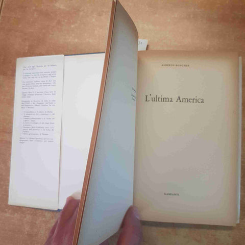 L'ULTIMA AMERICA ALBERTO RONCHEY GARZANTI - PRIMA EDIZIONE 1967 STATI UNITI USA