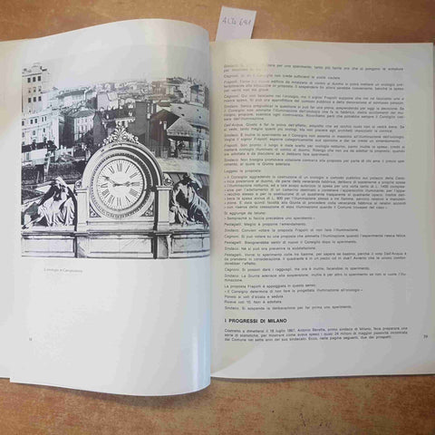1860-1899 DA BERETTA A VIGONI QUARANT'ANNI DI AMMINISTRAZIONE COMUNALE MILANO