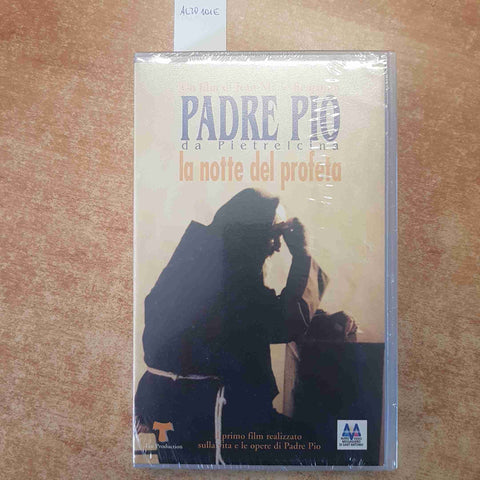 PADRE PIO DA PIETRELCINA LA NOTTE DEL PROFETA VHS SIGILLATA JEAN-MARIE BENJAMIN