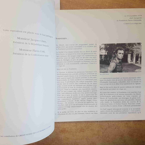 PAUL GAUGUIN catalogo arte FONDATION PIERRE GIANADDA 1998 SUISSE