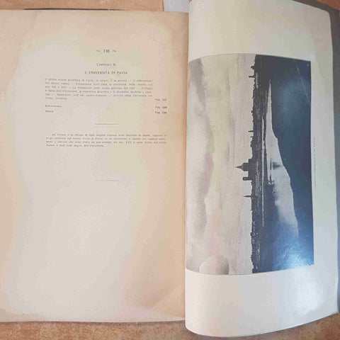 PROFILO STORICO DI PAVIA  PIETRO VACCARI 1932 ISTITUTO PAVESE DI ARTI GRAFICHE