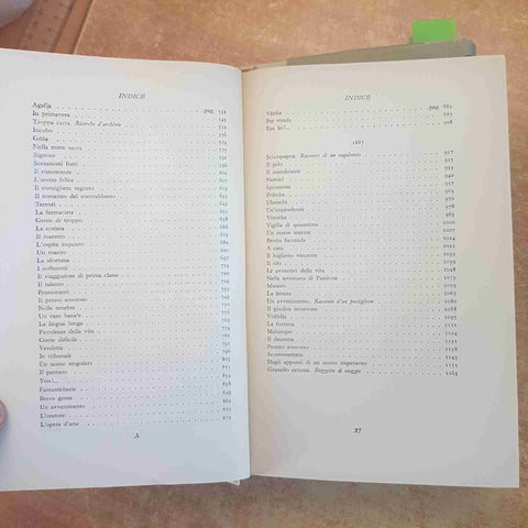 ANTON CECHOV RACCONTI E NOVELLE VOLUMI 1+2 SANSONI FIRENZE 1958