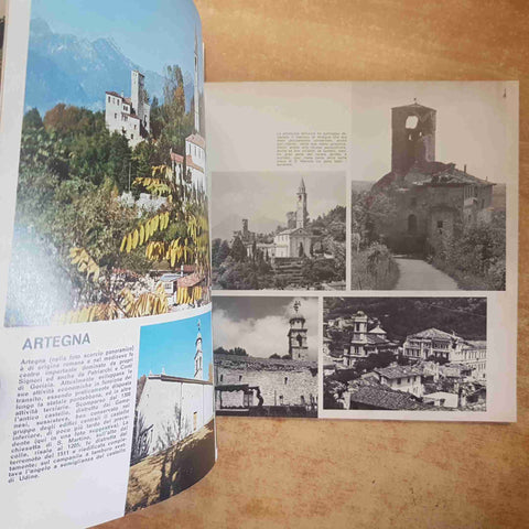 FRIULI PRIMA E DOPO IL TERREMOTO DOCUMENTO STORICO FOTOGRAFICO 1976 CESARE RUSSO