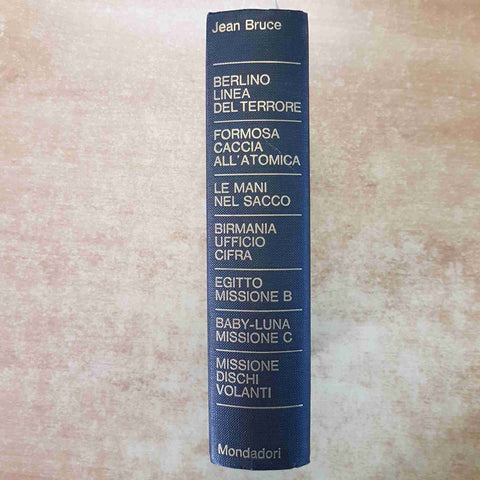 PELLE DI SPIA  SETTE AVVENTURE DI OSS 117  JEAN BRUCE 1974 MONDADORI - GIALLI