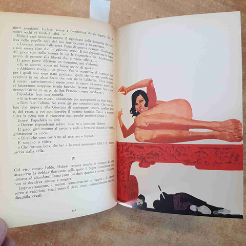 PELLE DI SPIA  SETTE AVVENTURE DI OSS 117  JEAN BRUCE 1974 MONDADORI - GIALLI