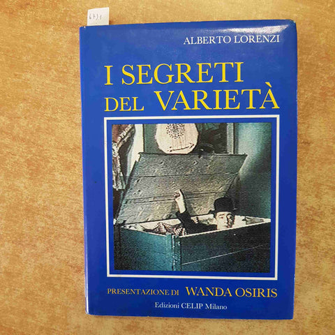 I SEGRETI DEL VARIETA' ALBERTO LORENZI 1988 CELIP - WANDA OSIRIS SPETTACOLO