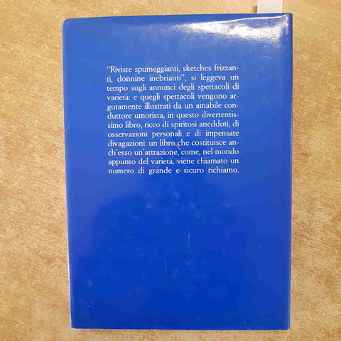 I SEGRETI DEL VARIETA' ALBERTO LORENZI 1988 CELIP - WANDA OSIRIS SPETTACOLO