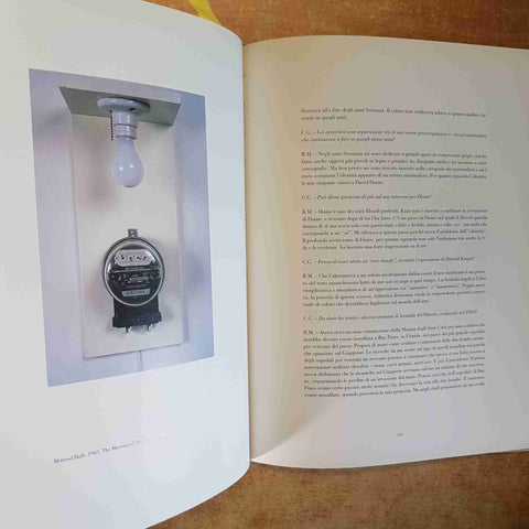 ROBERT MORRIS  LESS THAN. OPERE, SCRITTI E INTERVISTA  ARTE CONTEMPORANEA 2005