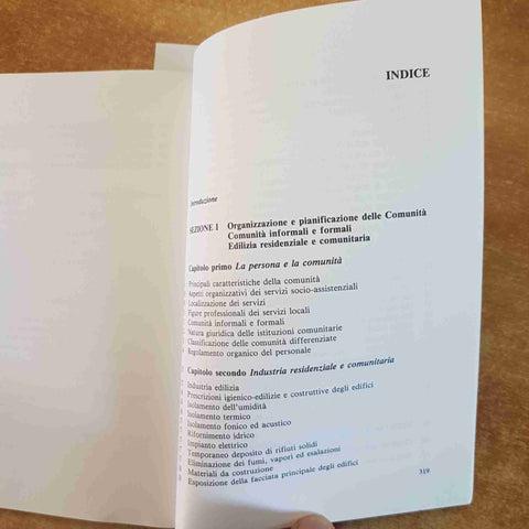 ECONOMIA DELLE COMUNITA' - CAMARA CONTI - SERVIZI SOCIALI SANITA' 1992 SEAM