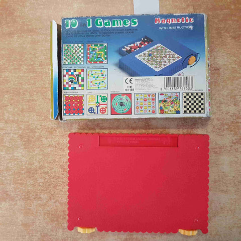 10 IN 1 GAMES MAGNETIC GIOCO DA VIAGGIO 10 GIOCHI IN 1 NO ISTRUZIONI made china
