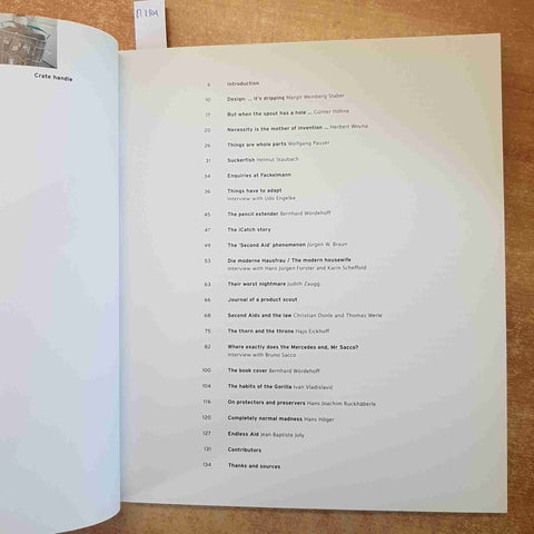 SECOND AID DOORSTOPS DRIP CATCHERS AND OTHER SYMBOLIC GADGETS DESIGN 2003 AVEDIT