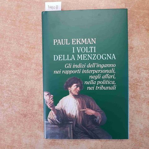 PAUL EKMAN - I VOLTI DELLA MENZOGNA GLI INDIZI DELL'INGANNO 1996 CDE