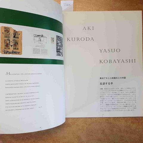 AKI KURODA - CRISTAL HASARD ARTE CONTEMPORANEA CATALOGO MOSTRA 1997 ACTES SUD