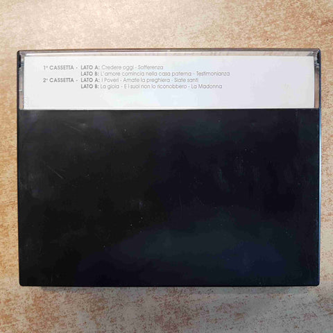 DIO HA UN VOLTO MADRE TERESA DI CALCUTTA 2 MUSICASSETTE SAN PAOLO 1995 G. MASINA