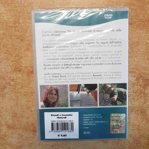 RIMEDI E COSMETICI NATURALI FAI DA TE - DVD - MACRO - INCELLOPHANATO (5151