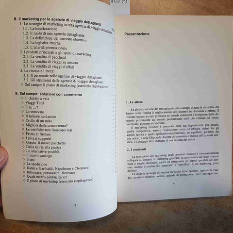 IL MARKETING DEGLI OPERATORI TURISTICI - IDILI SILIPRANDI 2000 FRANCOANGELI