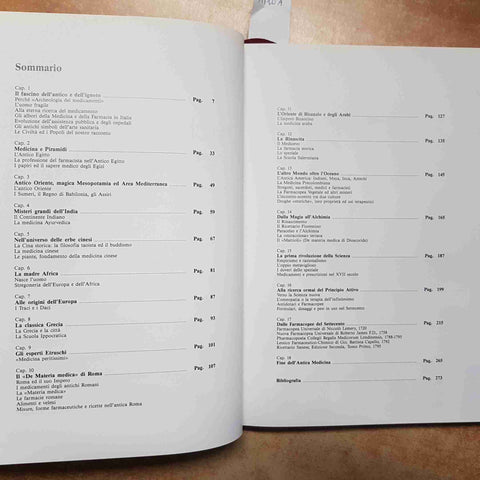 ARCHEOLOGIA DEI MEDICAMENTI TERAPIE ANTICHE CIVILTA - RAITANO - GOLINELLI 1995
