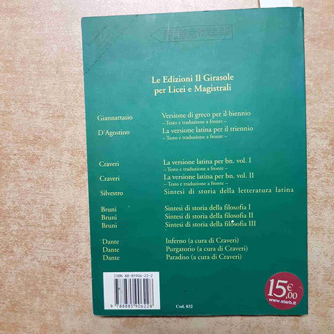 LA VERSIONE GRECA - TEMI GRADUALI CON TRADUZIONE A FRONTE - D'AGOSTINO classico