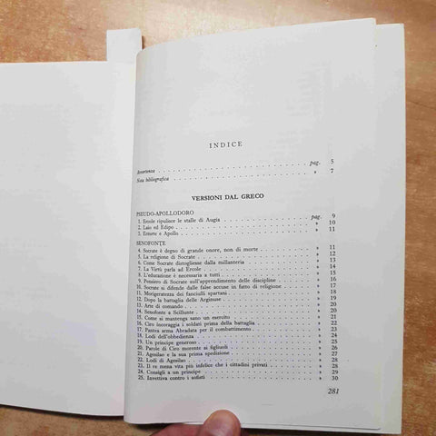 LA VERSIONE GRECA - TEMI GRADUALI CON TRADUZIONE A FRONTE - D'AGOSTINO classico