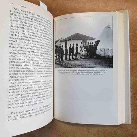 EPIDEMIA GINA KOLATA MONDADORI LE SCIE STORIA INFLUENZA 1918 VIRUS 1° EDIZIONE